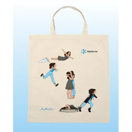 Handlenett (totebag) - "Søstre"