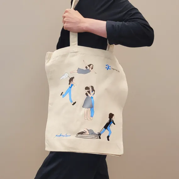 Handlenett (totebag) - "Søstre"