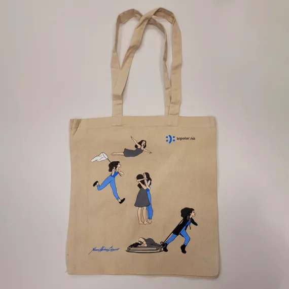 Handlenett (totebag) - "Søstre"