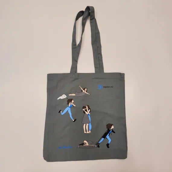 Handlenett (totebag) - "Søstre"