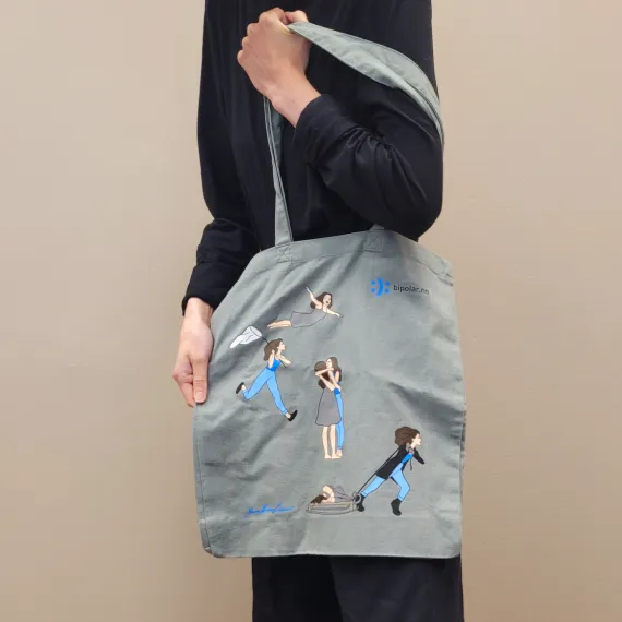 Handlenett (totebag) - "Søstre"
